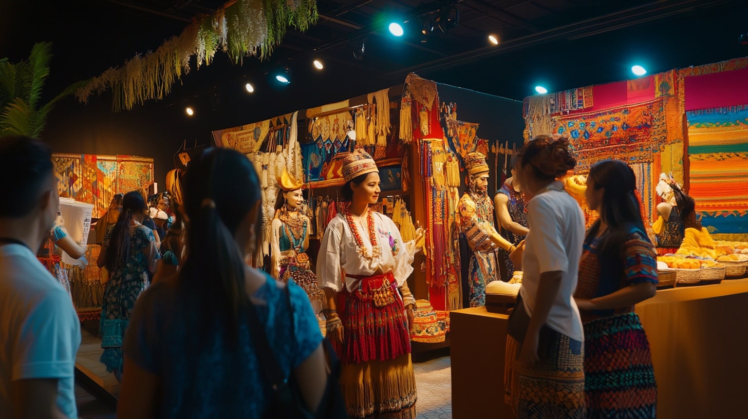Pavillon international de la foire de Rennes : chaque année, un pays à l’honneur avec décor immersif, spectacles et dégustations typiques.